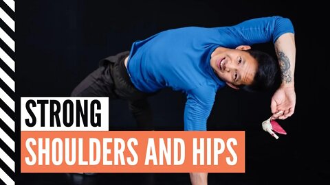 Shoulder and hip mobility follow along - 2 exercises for legs, hips, and shoulders