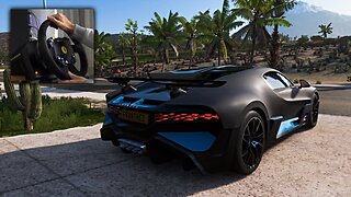 Bugatti Divo - Forza Horizon 5 | Thrustmaster TS-PC Racer Gameplay