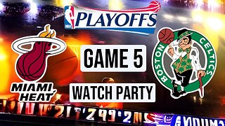 Miami Heat vs Boston Celtics GAME 5 Eastern Conference Finals Live Watch Party: 2023 NBA Playoffs