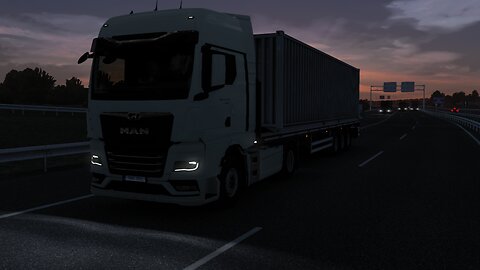 Driving from Leon to Valladolid, Spain in ets2.