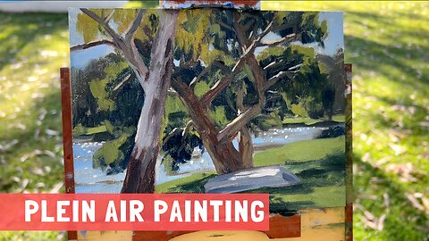 How to Paint AUSTRALIAN TREES En Plein Air