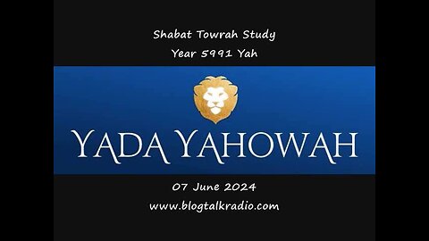 Shabat Towrah Study - Shabuw'ah | Seven Sevens 🌾🍞🌾 Year 5991 Yah 07 June 2024