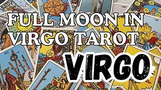 Virgo ♍️ - The only way is up! Full Moon 🌕 in Virgo tarot reading #virgo #tarot #tarotary #fullmoon