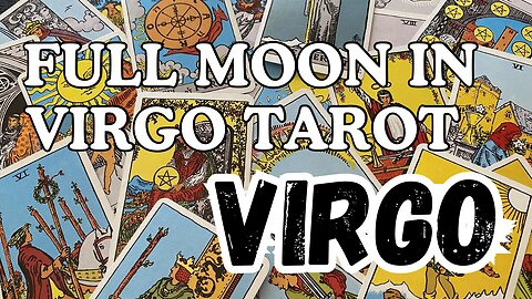 Virgo ♍️ - The only way is up! Full Moon 🌕 in Virgo tarot reading #virgo #tarot #tarotary #fullmoon