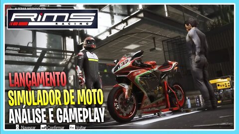 RIMS RACING NOVO SIMULATOR DE MOTO - SERIA ESSE UM CONCORRENTE DE RIDE ? ANÁLISE E GAMEPLAY