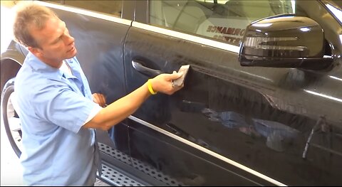 Polyurethane Spray Foam overspray removal / using a single edged carbon razor blade
