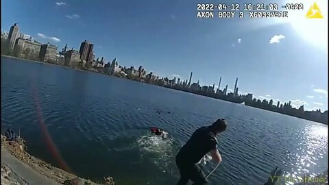 NYPD releases body cam of a woman rescued from Central Park Reservoir