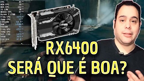 ASROCK CHALLENGER ITX RX6400 VALE A PENA?( CONCORRENTE DA RTX1650)