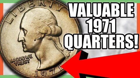 1971 QUARTERS WORTH MONEY - RARE & VALUABLE QUARTERS TO LOOK FOR IN POCKET CHANGE!!