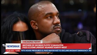 Mother of George Floyd’s Daughter Files $250 Million Lawsuit Against Ye