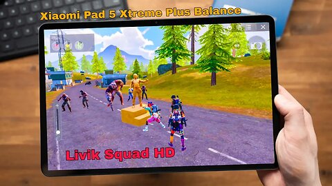 Pubg Mobile BGMI | Livik Squad |In Xiaomi Pad 5 Device 6gb 256gb #pubgmobilevideos