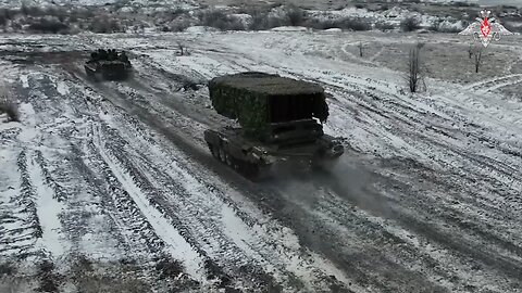 Combat work of the TOS-1A heavy flamethrower at positions of the AFU in the Tor direction