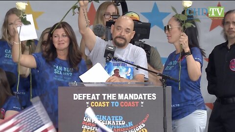 Ernest Ramirez - Full Speech at Defeat the Mandates LA – Government Abandons Vaccine Injured