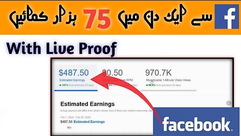 FACEBOOK Online Earning |Facebook page se paise Kaise kamaye | How to earn Money from Facebook 2023