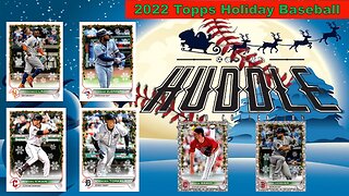 Pulling A 1/1 Out Of 2022 Topps Holiday Mega
