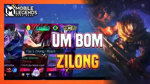 ESSE ZILONG É MUITO BOM!! PT CONTRA O TOP 1 BR ZILONG | Mobile Legends