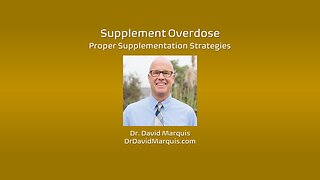 Supplement Overdosing: Synergy, Pulsing and a Break