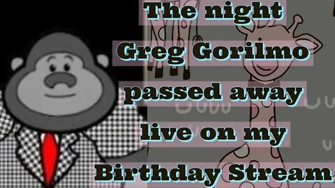 The moment @Greg Gorilmo passed on my Birthday stream via @Legion of Dude! *LIVE*
