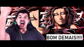 REACT ♪ Raiden Tameemon Meu Último Ataque AniRap @Prod Hunter - MELHOR DO MUNDO