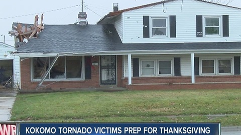 Kokomo tornado victims preparing for Thanksgiving