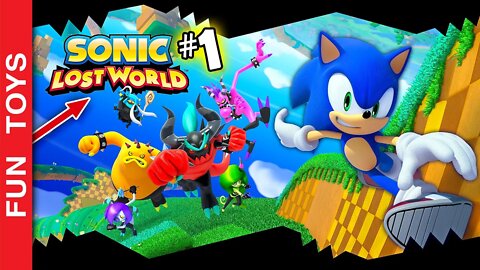 🔵 SONIC LOST WORLD #1 - Nova Série do SONIC! Início da Nossa Aventura / 1080p / 60 FPS PT-BR