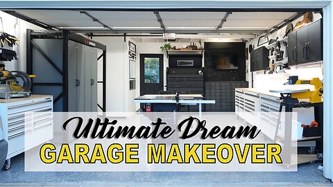 Ultimate Dream Garage Makeover | DIY Hacks | Do-it-Yourself