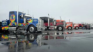 Raphine VA Truck show 2023 | Tony Justice | Trucking | LargeCarMagazine