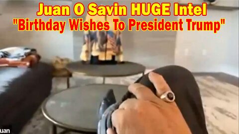 Juan O Savin & Derek Johnson...Charlie Ward: "Birthday Wishes To President Trump"