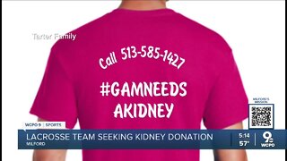 Milford girls lacrosse team seeks kidney donation for player's grandmother
