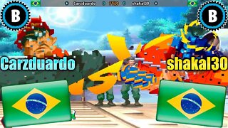 Street Fighter Alpha 2 (Carzduardo Vs. shakal30) [Brazil Vs. Brazil]