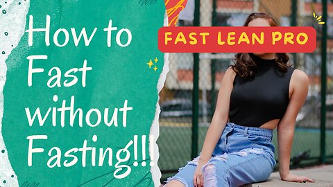Fast Lean Pro - Intermittent fasting without the need to!!! #fasting