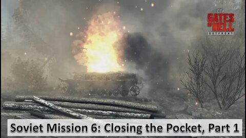 SU-122 is Super Effective In Mission 6: Closing the Pocket, Part 1 l [Gates of Hell: Ostfront]