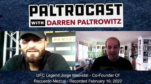 UFC icon Jorge Masvidal interview with Darren Paltrowitz