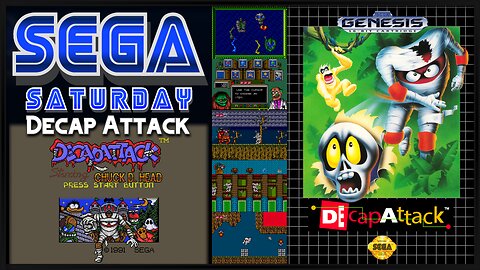 SEGA Saturday - Decap Attack (Playthrough)