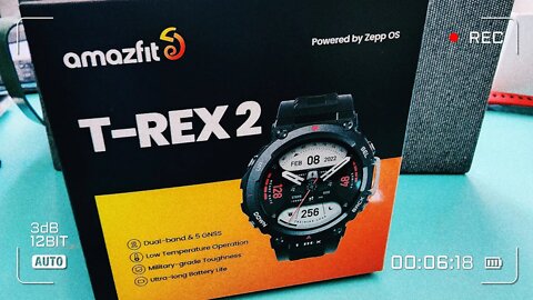 Amazfit T-Rex 2: Unbox and first look