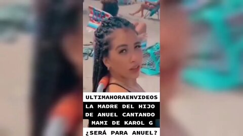 KAROL G SE VUELVE LOCA CON PABLITO HIJO DE ANUEL😲PABLITO BAILANDO GATUBELA DE KAROL G😲