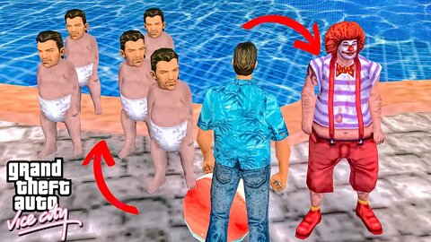 How To Find Tommy's Children in GTA Vice City! (Hidden Secret Mission)