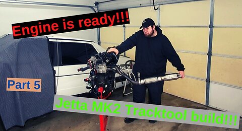 Jetta MK2 DIY Build the engine is ready!!!! Timing belt, new exhaust system and real talk