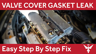 EASY: Valve Cover Gasket Replacement - Ford Focus Mk1 / LR