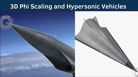 Russian Pyramid and 3D Phi Scaling Geometry in Hypersonic Vehicles