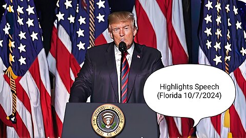 President Donald Trump Speech ❤️🔥 (Highlights) 2024 (10/07/2024) Florida