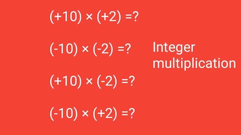 integers no ki multiplication, post, purnank sankhya #integernumber #6th