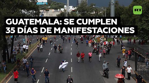 Manifestantes en Guatemala exigen la renuncia la fiscal tras la suspensión de partido Semilla