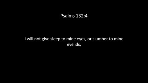 Psalms Chapter 132