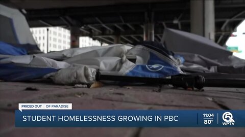 Student homelessness growing in Palm Beach County