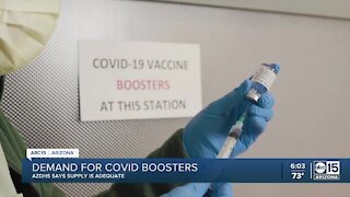 High demand for COVID booster making shots hard to get