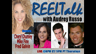 REELTalk: Comedian Mike Fine, bestselling author of Lockdown Cheryl Chumley and Major Fred Galvin