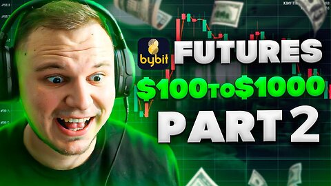 Turn $100 into $1000 (Futures Trading) PART 2 | 100% SWING TRADE!