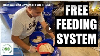 Learn how to feed your animals for free