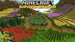🌼🌹 Welcome To The Farmlands 🌻🌲 | Minecraft Survival Kingdom Episode #14
